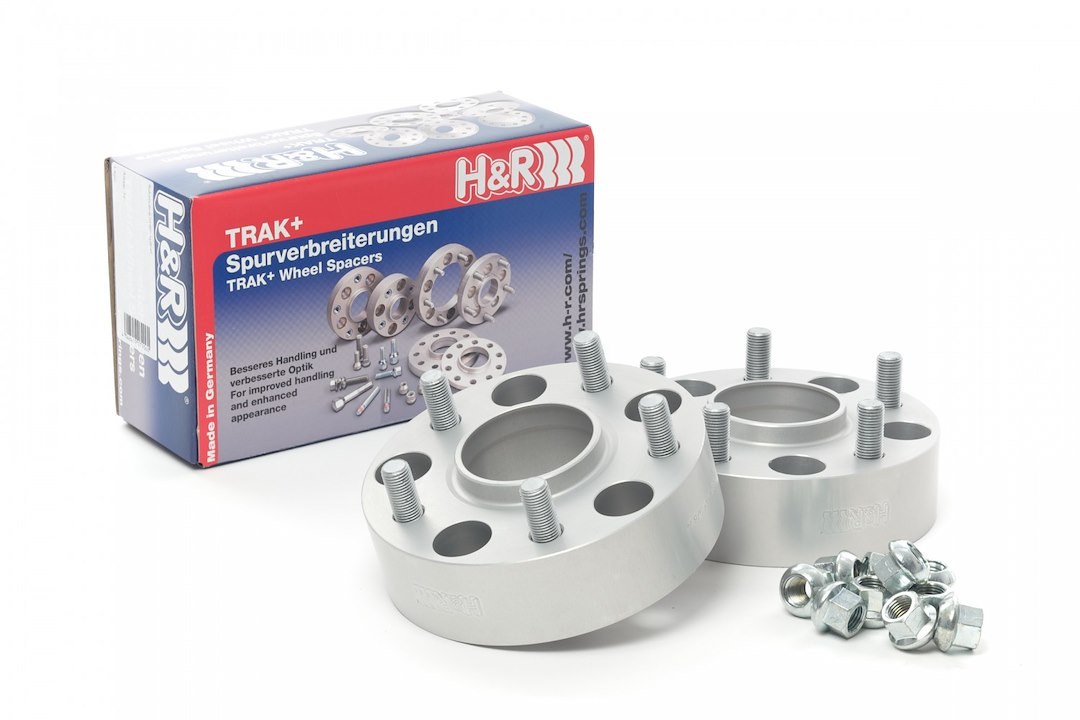 H&r Wheel Spacer, Track Plus® Drm Series®, 5/114.3 Bolt Pattern, 20 Millimeter Width, 60.1 Millimeter Center Bore, Stud Mount – 4065601