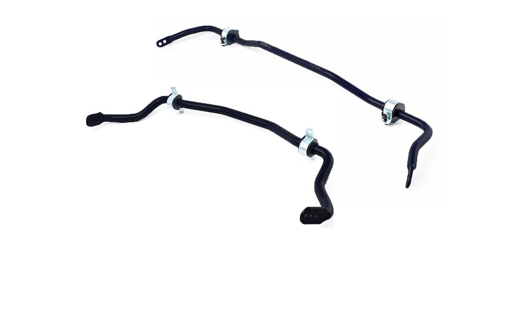 H&r Stabilizer Bar, 34 Millimeter Front/ 25 Millimeter Rear, Powder Coated, Black – 72692