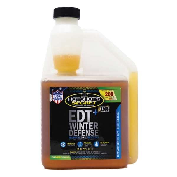 Hot Shots Fuel Additive, Edt+winter Defense®, Cetane Booster, For Diesel – EDTWAG16OZSQF