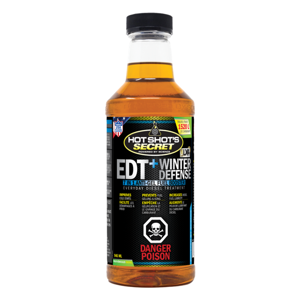 Hot Shots Fuel Additive, Edt+winter Defense®, Cetane Booster, For Diesel, Treats Up to 200 Gallons for Performance Dose – EDTWAG FRENCH