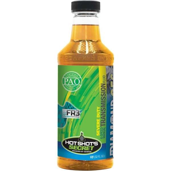 Hot Shots Manual Trans Fluid, Blue Diamond, Single, 1 Quart Bottle, Synthetic – G5632OZ