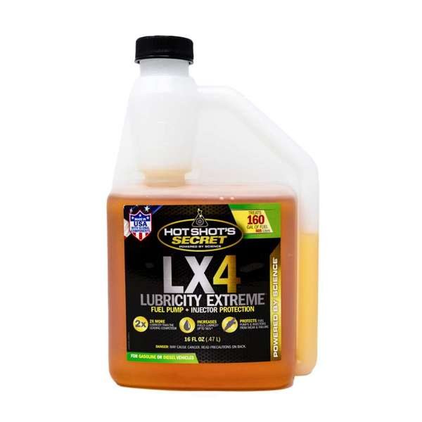Hot Shots Fuel Additive, LX4 Lubricity Extreme, For Diesel and Gasoline – LX416ZSP