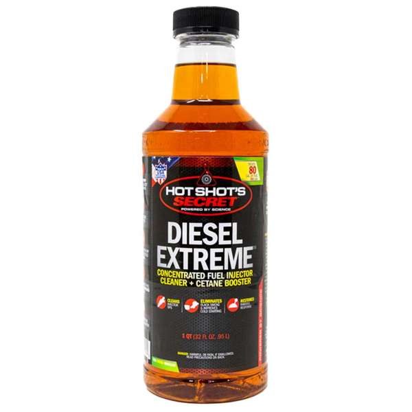 Hot Shots Fuel System Cleaner, Diesel Extreme, Used to Remove All Internal Diesel Injector Deposits and Boost Cetane by 5 to 6 Points – P040432Z