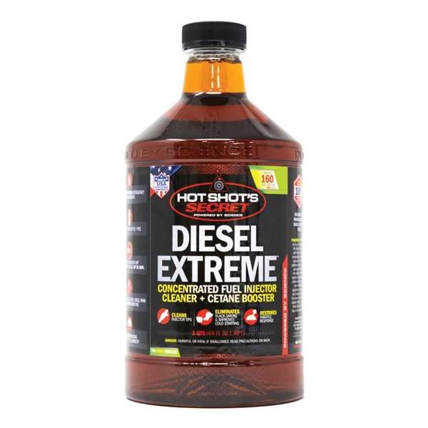 Hot Shots Fuel System Cleaner, Diesel Extreme, Used to Remove All Internal Diesel Injector Deposits and Boost Cetane by 5 to 6 Points – P040464Z