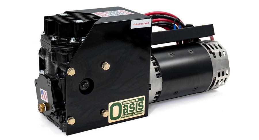 Hornblaster Air Compressor, Oasis XD4000, Stationary, 200 PSI Maximum Working Pressure, 15 Cubic Feet Per Minute(cfm) at 0 PSI, Wired – AC-XD4000