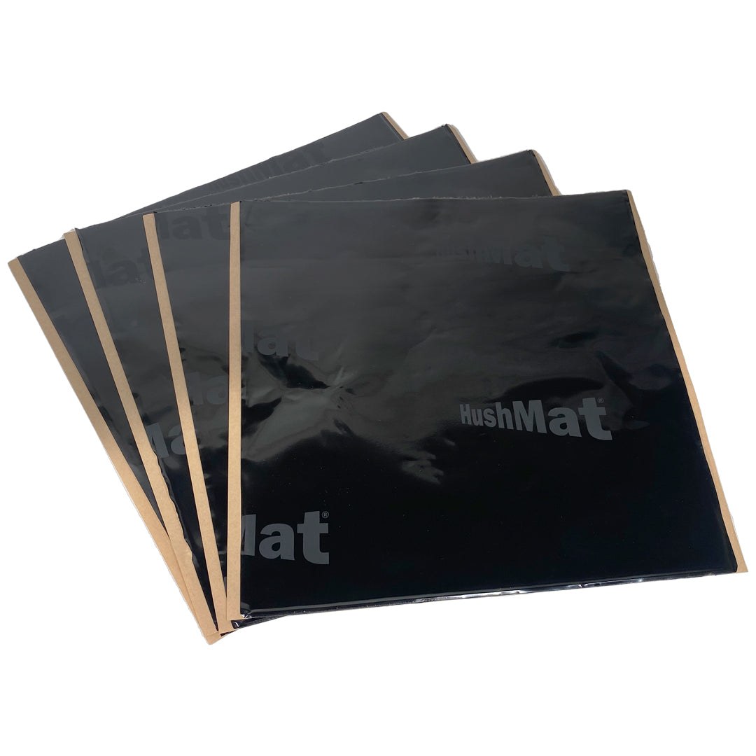 Hushmat Sound Dampening Kit, Ultrawrap ™, Multi Use Kit, Use to Reduce Heat and Noise, 1.5 Millimeter Thickness, Butyl with Aluminum Backing – 10150