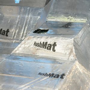Hushmat Sound Dampening Kit, Ultrawrap ™, Floor/ Dash Kit, Use to Reduce Heat and Noise, 1.5 Millimeter Thickness, Butyl with Aluminum Backing – 10401