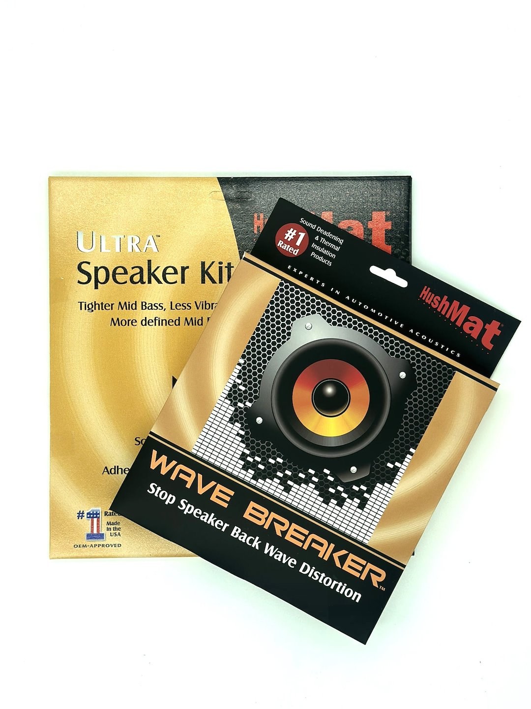 Hushmat Sound Dampening Kit, Ultra™ Wave Breaker™, Speaker Kit, Use to Eliminate Noise and Vibration/ Break Up Back Wave from Speaker – 10450