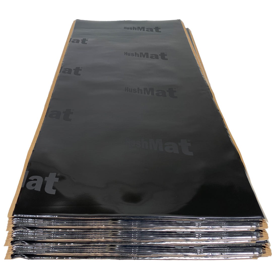 Hushmat Sound Dampening Kit, Ultrawrap ™, Multi Use Kit, Use to Reduce Heat and Noise, 1.5 Millimeter Thickness, Butyl with Aluminum Backing – 10500