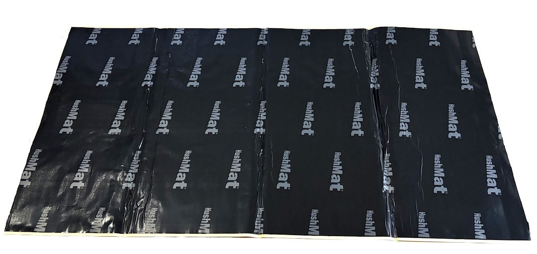 Hushmat Sound Dampening Kit, Ultrawrap ™, Multi Use Kit, Use to Reduce Heat and Noise, 1.5 Millimeter Thickness, Butyl with Aluminum Backing – 10800