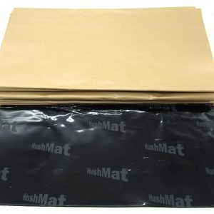Hushmat Sound Dampening Kit, Ultrawrap ™, Multi Use Kit, Use to Reduce Heat and Noise, 1.5 Millimeter Thickness, Butyl with Aluminum Backing – 10900