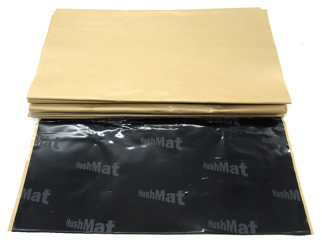 Hushmat Sound Dampening Kit, Ultrawrap ™, Multi Use Kit, Use to Reduce Heat and Noise, 1.5 Millimeter Thickness, Butyl with Aluminum Backing – 10900
