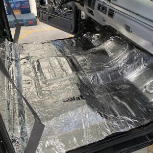 Hushmat Sound Dampening Kit, Ultrawrap ™, Multi Use Kit, Use to Reduce Heat and Noise, Covers 72 Square Foot, Butyl with Aluminum Backing – 10901