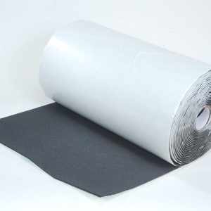 Hushmat Sound Dampening Kit, Silencer Megabond™, Door Trim Panel/ Headliner Kit, Use to Reduce Heat and Noise, 1/4 Inch Thickness, Foam, Black – 22400