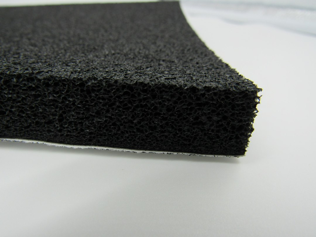 Hushmat Sound Dampening Kit, Silencer Megabond™, Door Trim Panel/ Headliner Kit, Use to Reduce Heat and Noise, 1/4 Inch Thickness, Foam, Black – 22400