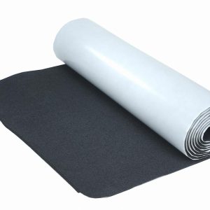 Hushmat Sound Dampening Kit, Silencer Megabond™, Door Trim Panel/ Headliner Kit, Use to Reduce Heat and Noise, 1/4 Inch Thickness, Foam, Black – 22410
