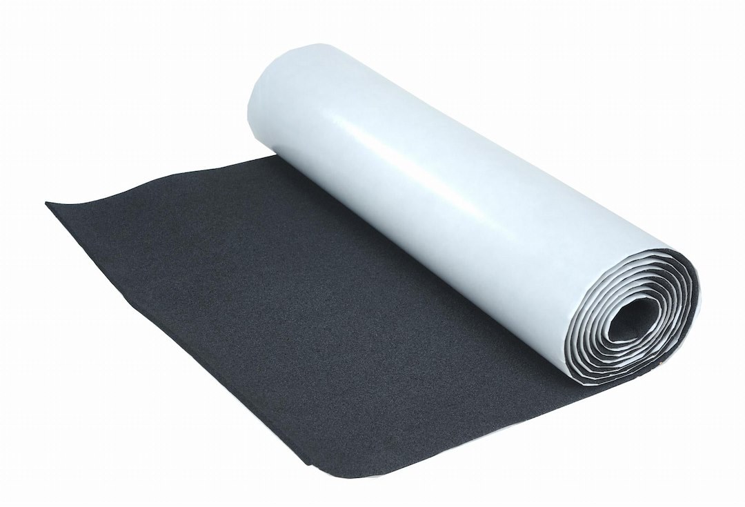 Hushmat Sound Dampening Kit, Silencer Megabond™, Door Trim Panel/ Headliner Kit, Use to Reduce Heat and Noise, 1/4 Inch Thickness, Foam, Black – 22410