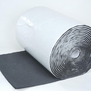 Hushmat Sound Dampening Kit, Silencer Megabond™, Fire Wall/ Floor/ Trunk Kit, Use to Reduce Heat and Noise, 1/2 Inch Thickness, Foam, Black – 22500