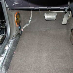 Hushmat Sound Dampening Kit, Silencer Megabond™, Fire Wall/ Floor/ Trunk Kit, Use to Reduce Heat and Noise, 1/2 Inch Thickness, Foam, Black – 22500