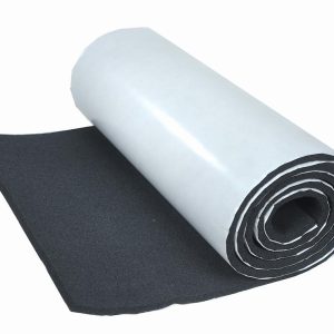 Hushmat Sound Dampening Kit, Silencer Megabond™, Fire Wall/ Floor/ Trunk Kit, Use to Reduce Heat and Noise, 1/2 Inch Thickness, Foam, Black – 22510