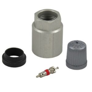 Huf N.americ Tire Pressure Monitoring System – TPMS Sensor Service Kit, Intellisens, With Valve Core/ Hex Nut/ Rubber Grommet/ Valve Stem Cap – 2212