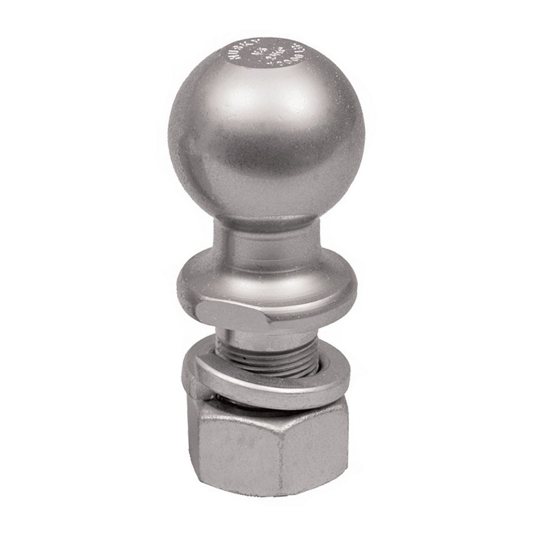 Husky Towing Trailer Hitch Ball, 2-5/16 Inch Ball, 14000 Pound Gross Towing Capacity, 1-1/4 Inch Shank Diameter, 2-5/8 Inch Shank Length – 30678
