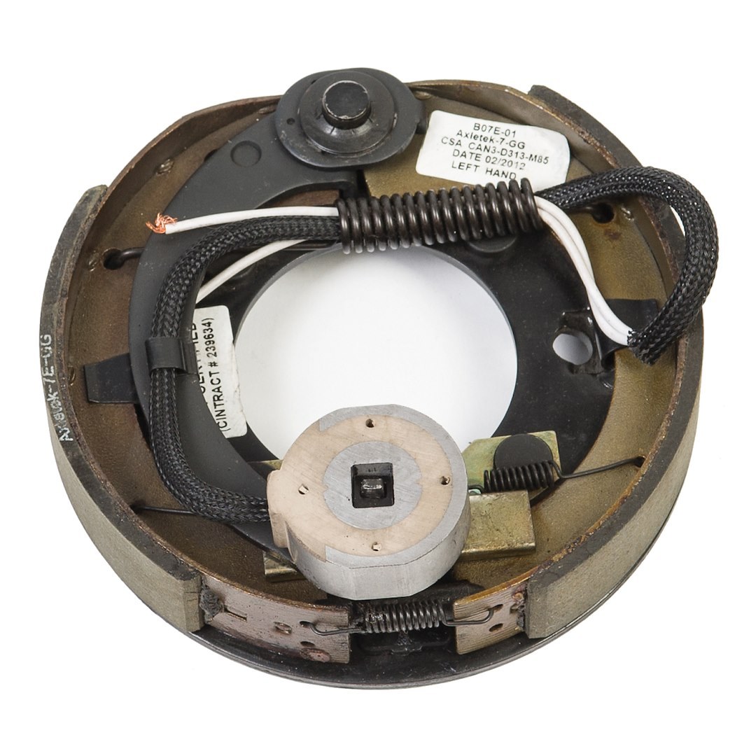 Husky Towing Trailer Brake Assembly, Replaces Axle Tek/ Alko/ Dexter/ Fayette and Hayes with 7 Inch Diameter X 1-1/4 Inch – 30789