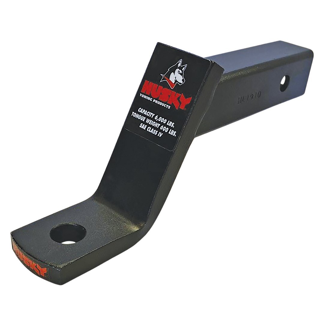 Husky Towing Trailer Hitch Ball Mount, Class III/ IV, Fits 2 Inch Receiver, 5000 Pound Gross Trailer Weight, 4-1/4 Inch Drop/ 3 Inch Rise – 31358