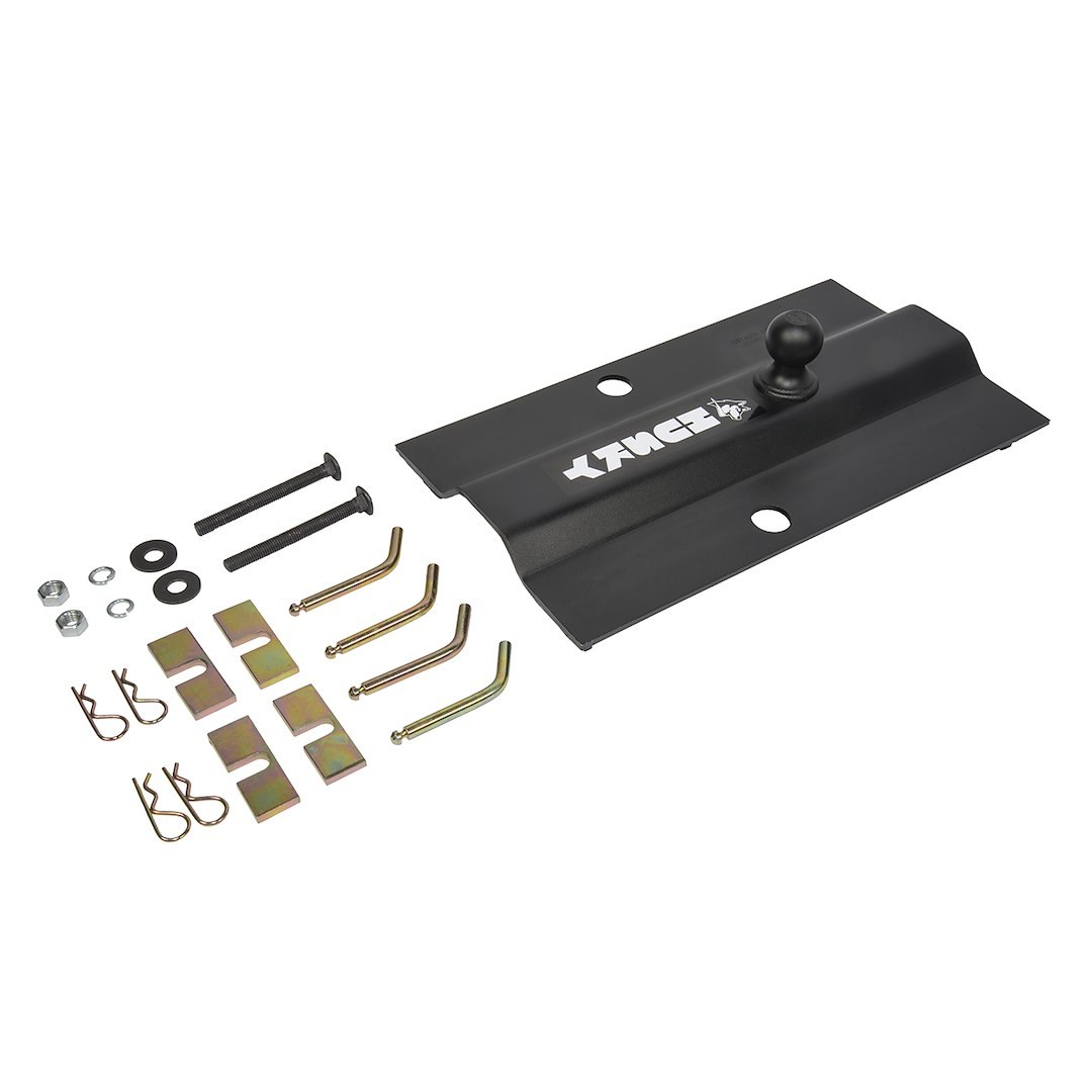 Husky Towing Gooseneck Trailer Hitch, Multi Fit, 25000 Pound Weight Carrying Capacity, IN-Bed, Fixed Offset Ball – 31368