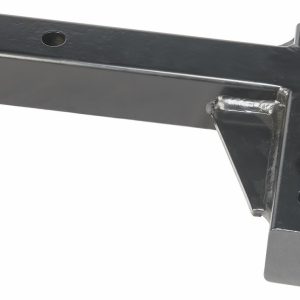 Husky Towing Weight Distribution Hitch Shank, 2 Inch Square, 10 Inch Shank Length, 4-1/4 Inch Rise, 6-3/4 Inch Drop – 31518