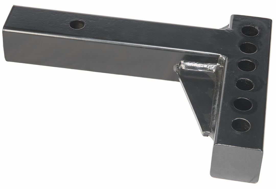Husky Towing Weight Distribution Hitch Shank, 2 Inch Square, 10 Inch Shank Length, 4-1/4 Inch Rise, 6-3/4 Inch Drop – 31518