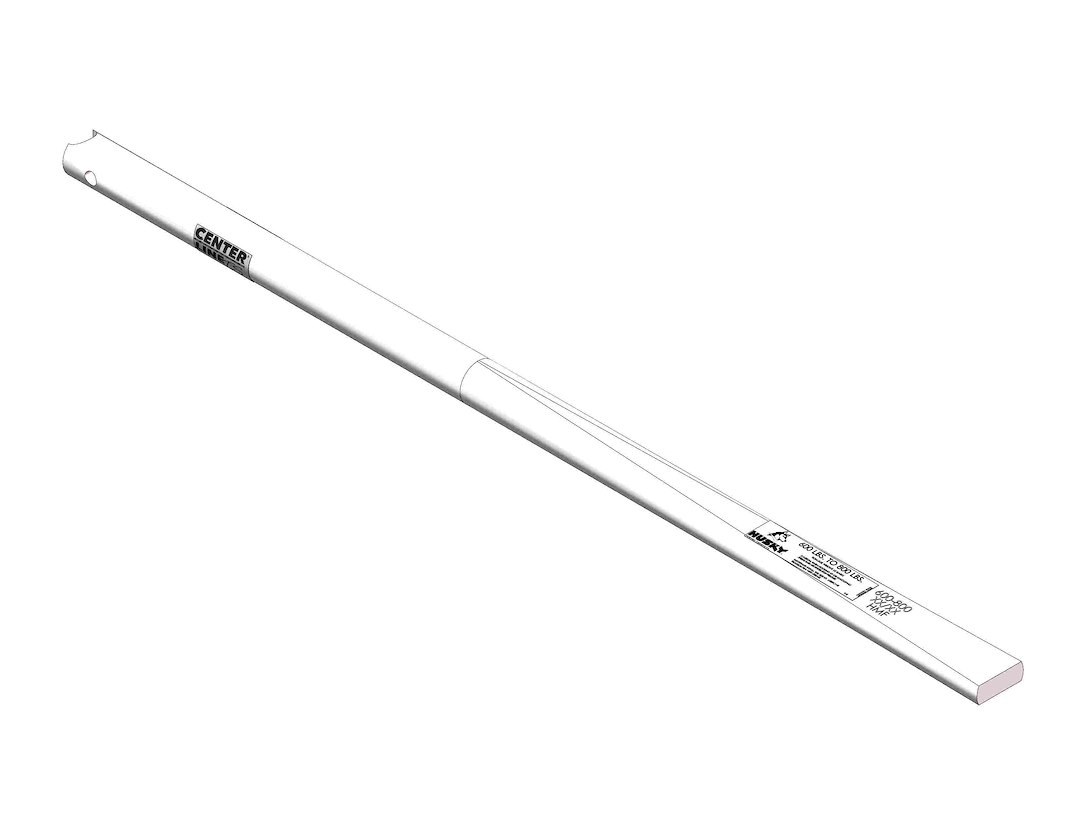 Husky Towing Weight Distribution Hitch Bar, Husky Clts, Replacement Spring Bar for Husky Centerline Ts, 600 to 800 Pound Tongue Weight, Single – 32330