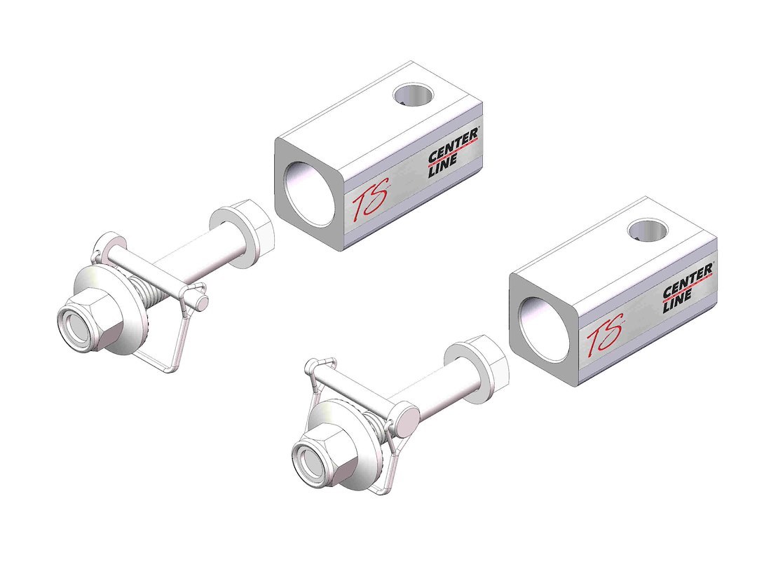 Husky Towing Weight Distribution Hitch Hardware, Replacement Right and Left Trunnion/ Bolts/ D Pin for Husky Towing 32215/ 32216/ 32217/ 32218 – 32332