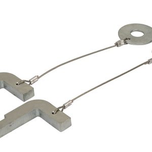 Husky Towing Weight Distribution Hitch Hardware, Replacement Lanyard Assembly Kit for Husky Towing 32215/ 32216/ 32217/ 32218/ 33039 – 32337