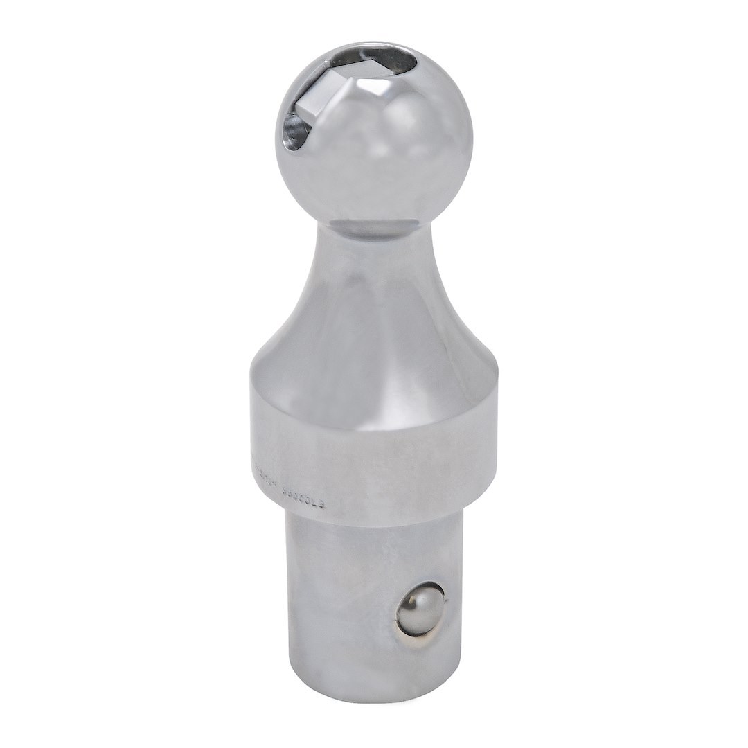 Husky Towing Gooseneck Trailer Hitch Ball, Use with Chevy/ Gmc/ Ford/ Nissan and Ram OEM Towing Package, 2-5/16 Inch, 1 Inch Rise – 33055