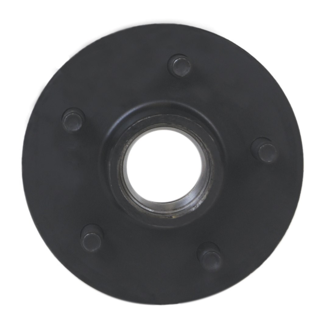 Husky Towing Trailer Brake Hub Assembly, Idler Hub, 3500 Pound Capacity, 5 X 4-1/2 Inch Bolt Pattern, Black Push-IN Studs, Single – 33083