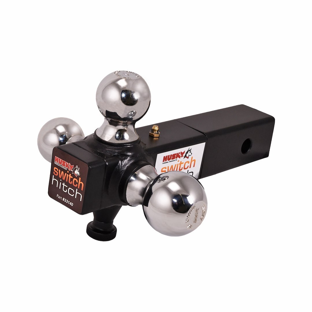 Husky Towing Trailer Hitch Ball Mount, Switch Hitch, Class IV, Fits 2 Inch Receiver – 33140