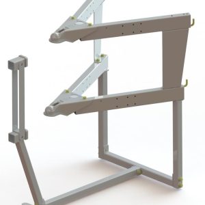 Husky Towing Point of Purchase Display, Weight Distribution, Steel Floor Stand, 54-3/5 Inch Length X 35 Inch Width X 53-3/4 Inch Height – 33144