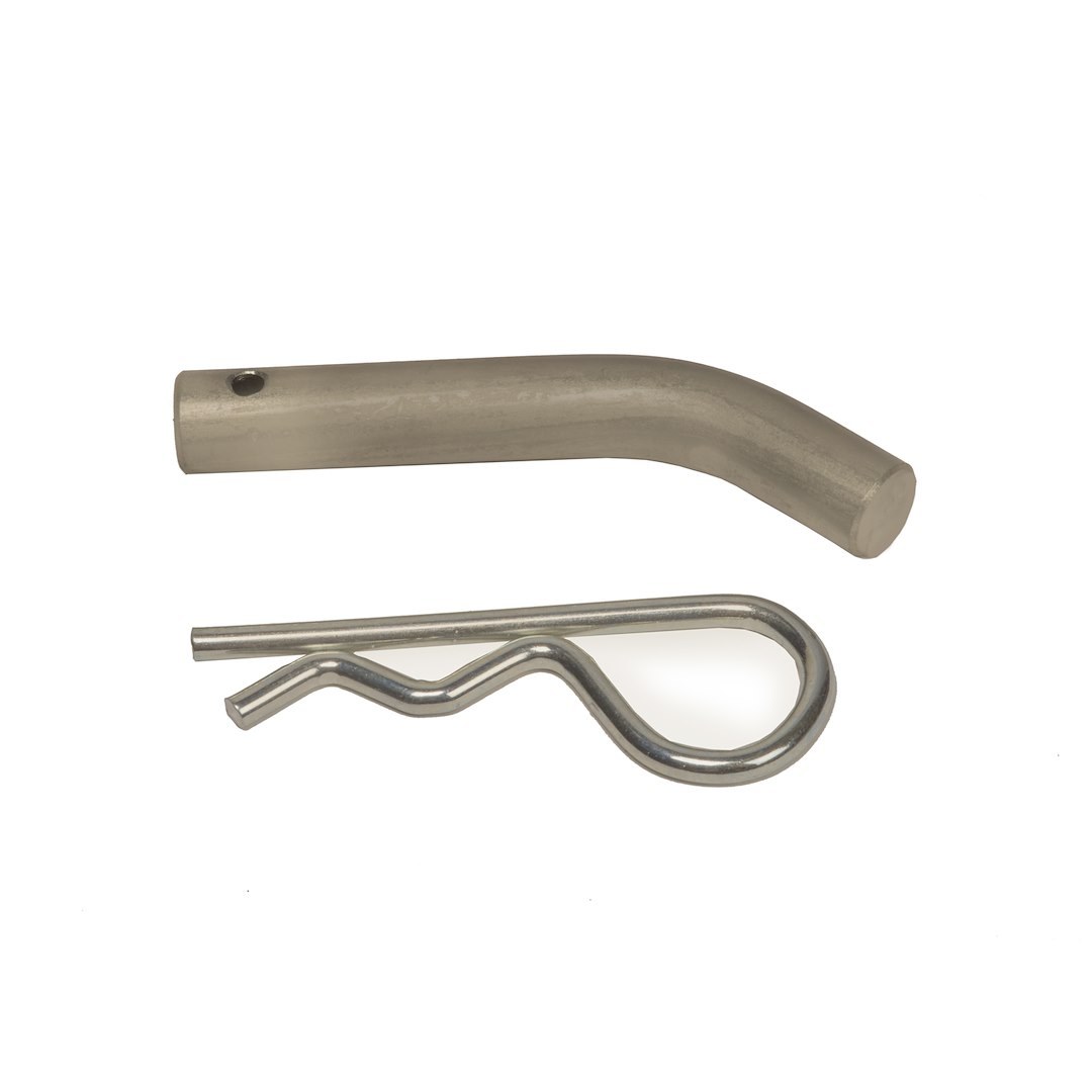 Husky Towing Trailer Hitch Pin, 1/2 Inch X 3-1/2 Inch, Use with Class I and II Hitches, With Clip, Single, Carded – 34521