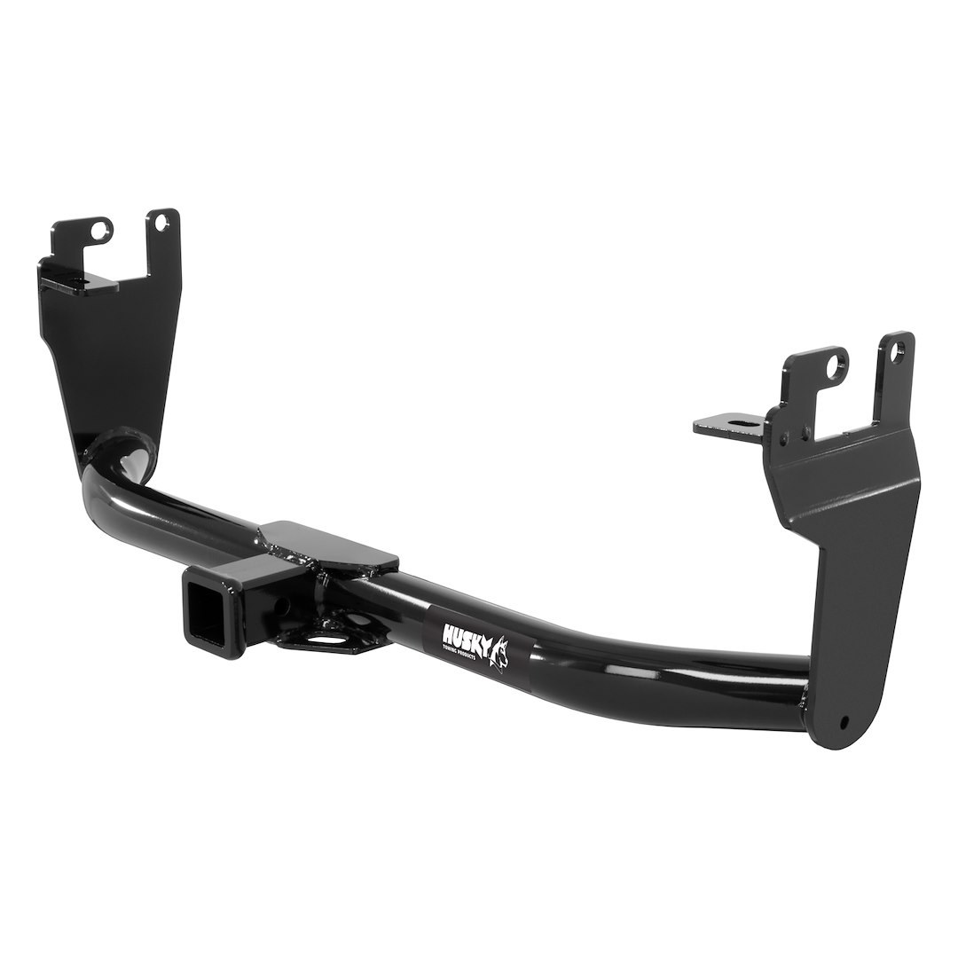 Husky Towing Trailer Hitch Rear, Class III, Round Tube, 2 Inch Receiver, 3500 Pound Weight Carrying Capacity/ 525 Pound Tongue Weight – 69574C