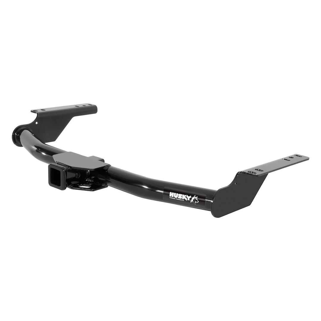 Husky Towing Trailer Hitch Rear, Class III, Round Tube, 2 Inch Receiver, 5000 Pound Weight Carrying Capacity/ 500 Pound Tongue Weight – 69577C
