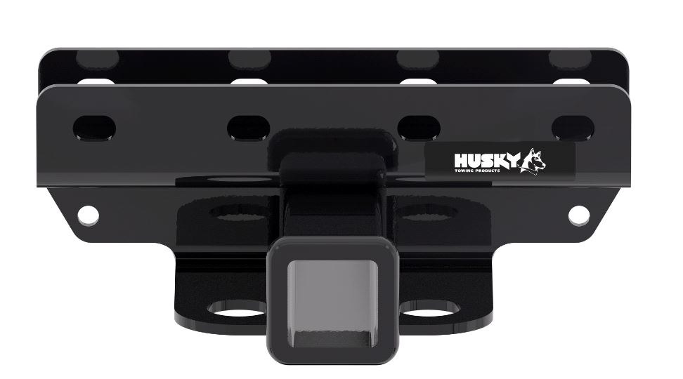 Husky Towing Trailer Hitch Rear, Class III, Square Tube, 2 Inch Receiver, 3500 Pound Weight Carrying Capacity/ 350 Pound Tongue Weight – 69613C