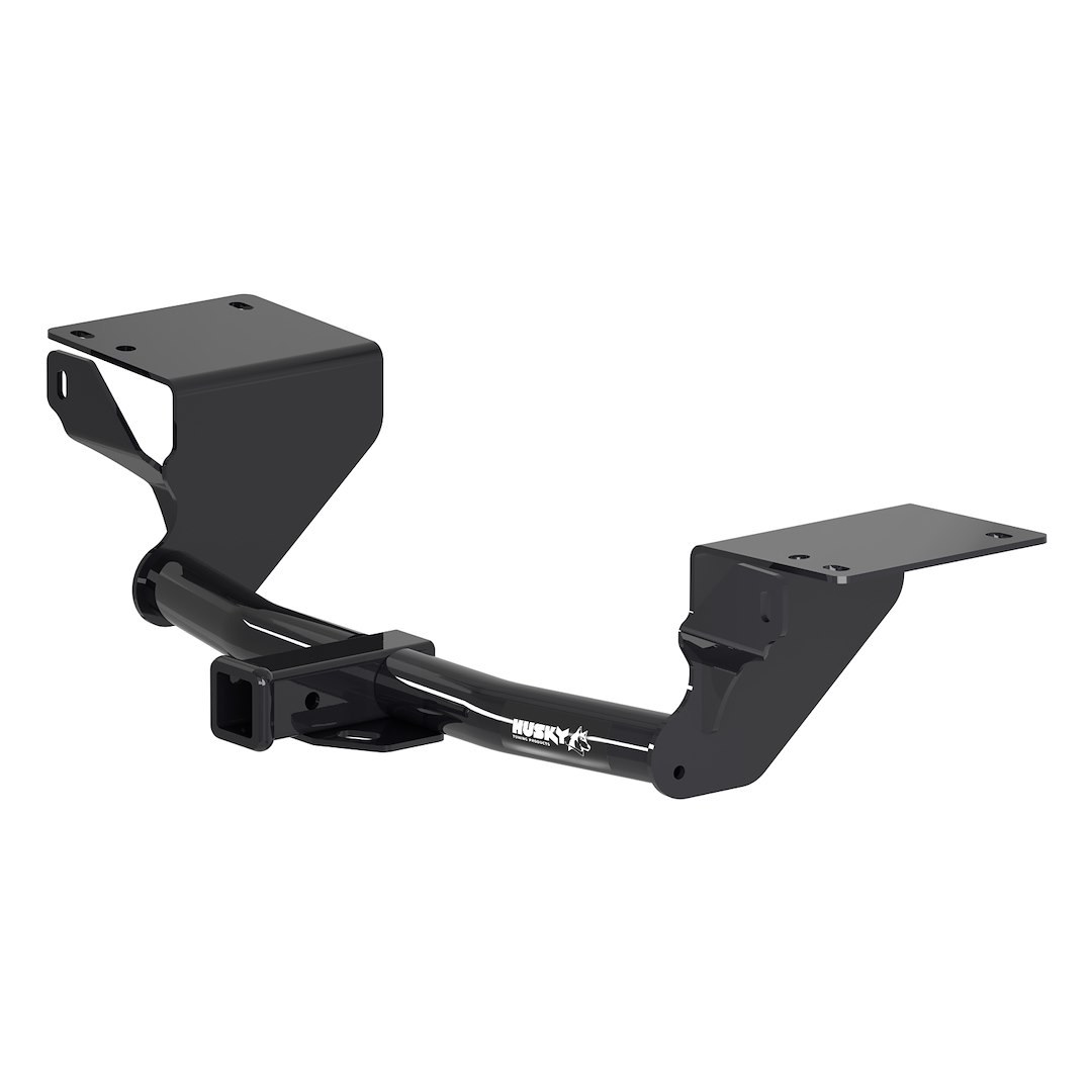 Husky Towing Trailer Hitch Rear, Class III, Round Tube, 2 Inch Receiver, 5000 Pound Weight Carrying Capacity/ 750 Pound Tongue Weight – 69615C