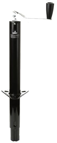 Husky Towing Trailer Tongue Jack, Manual A-Frame Top Wind, 1000 Pound Capacity, 14-7/8 Inch Travel, 22-1/4 Inch Height, 8-1/2 Inch Clearance – 88126