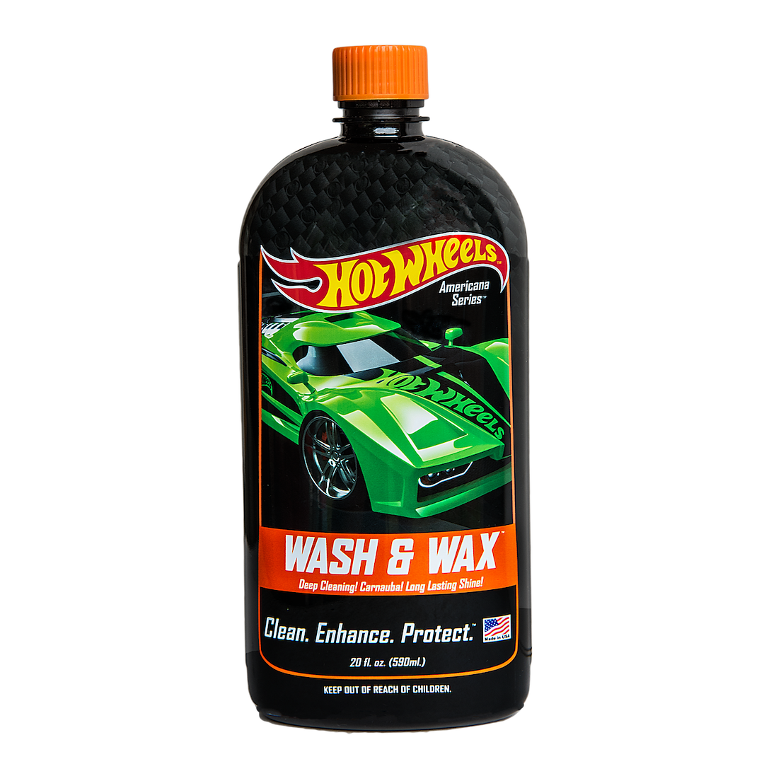 Hot Wheels Car Wash, Americana Series ™, Liquid, 20 Ounce Bottle, With Carnauba Wax – HWWW-20