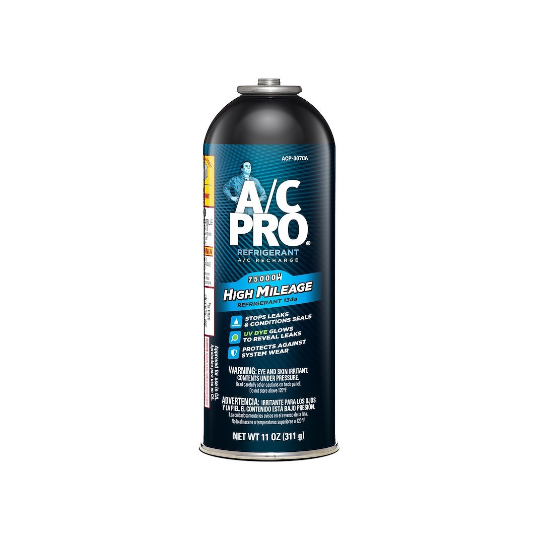 Interdynamic Air Conditioner Refrigerant, A/C Pro ®, Use to Recharge Air Conditioning System/ Stops Leaks and Conditions Seals – ACP307CA-1