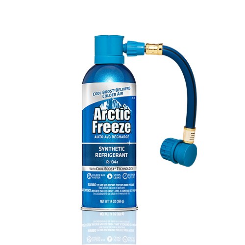 Interdynamic Air Conditioner Charging Kit, Arctic Freeze ®, R-134A Synthetic Refrigerant, 14 Ounce Can – AF2-6