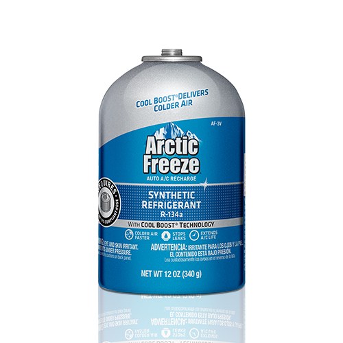 Interdynamic Air Conditioner Refrigerant, Arctic Freeze ®, Use to Replace Lost Refrigerant and Oil IN Automotive Air Conditioning System – AF3-1