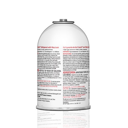 Interdynamic Air Conditioner Refrigerant, Use to Replace Lost Refrigerant and Oil to R-134A Air Conditioning System, 12 Ounce – AF8-1
