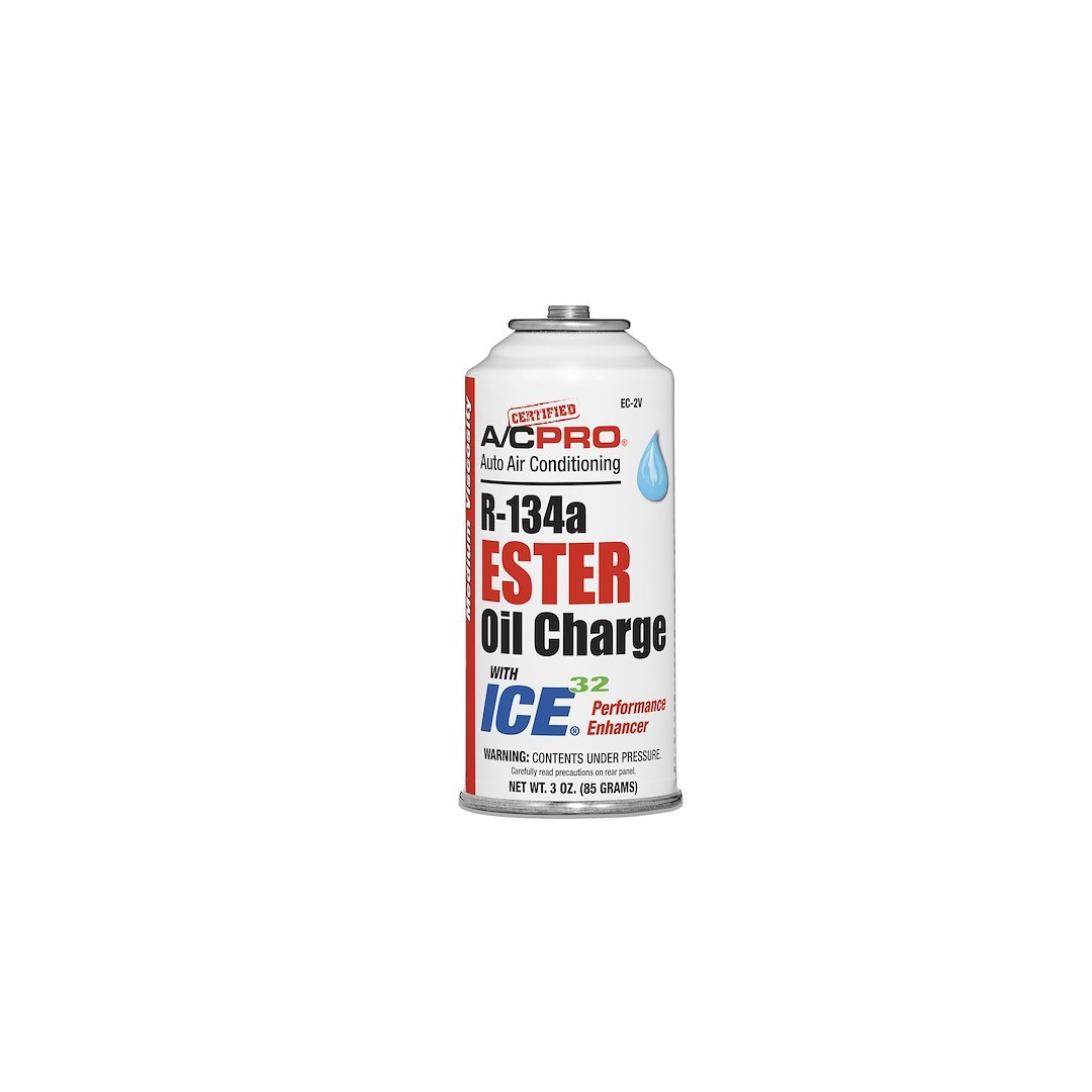 Interdynamic Air Conditioner Oil, Ice 32 ®, For R-134A Auto AC Systems, Medium Viscosity Ester Oil Charge, Iso 100 Viscosity, 3 Ounce Can – CERT352-1